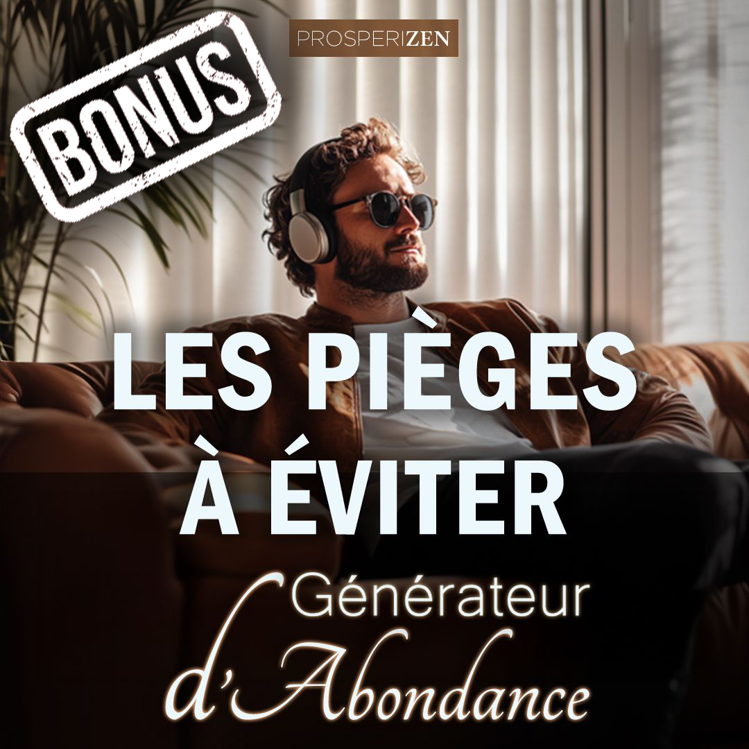 Générateur d’Abondance :
Les Pièges à éviter